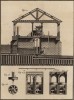 Мельница Базакля, её конструкция и элементы. (Ивердонская энциклопедия. Том I. Швейцария, 1775 год)