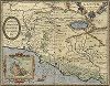 Карта итальянской области Лацио.  Latium. Составил Абрахам Ортелий для Theatrum Orbis Terrarum Abrahami Ortelii. Антверпен, 1612