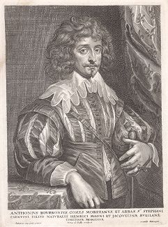 Антуан де Бурбон-Бёй, граф де Море (1607--1632) - любимый внебрачный сын Генриха IV и Жаклин де Бёй, участник восстания против Людовика XIII. 
 