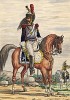 1810 г. Кавалерист 7-го кирасирского полка французской армии. Коллекция Роберта фон Арнольди. Германия, 1911-28