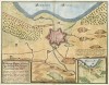 1659 г. Осада форта Дамме в Померании. Belagerung Damme in Pomern... План составил Маттеус Мериан. Амстердам, 1659