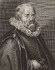 Якоб Матам (1571 -- 1631 гг.) -- голландский гравер и издатель. Гравюра Антони ван дер Дуса с оригинала Питера Саутмана. 
