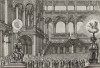 Восстановление Иосией Завета с Богом (из Biblisches Engel- und Kunstwerk -- шедевра германского барокко. Гравировал неподражаемый Иоганн Ульрих Краусс в Аугсбурге в 1700 году)
