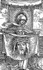 Святая Вероника. Иллюстрация Ганса Шауфелейна к Via Felicitatis. Издал Johann Miller, Аугсбург, 1513
