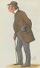 Майор И.Г. Игертон, официальный гандикапер Жокейского клуба. Карикатура из знаменитого британского журнала Vanity Fair. Лондон, 1889