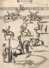 The Manag'd Horse (англ.). Искусство править лошадьми. Лондон, 1685