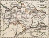 Карта Екатеринославской губернии. Атлас Российской империи, состоящий из 64 карт, л.55. Санкт-Петербург, середина XIX века