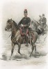 Командир батареи французской конной артиллерии в 1887 году (из Types et uniformes. L'armée françáise par Éduard Detaille. Париж. 1889 год)