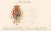 Герб королевства Обеих (Двух) Сицилий. Из немецкого гербовника середины XIX века