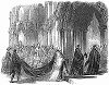 Церемония интронизации Его Преосвященства Томаса Масгрейва (1788 -- 1860) – избранного в 1848 году архиепископа Йоркского, проводящаяся в Йоркском соборе (The Illustrated London News №299 от 22/01/1848 г.)
