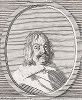 Людовик (Луи)-Эммануэль Ангулемский (де Валуа, 1596--1653) - французский аристократ, внук французского короля Карла IX Валуа и губернатор Прованса. Гравюра Клода Меллана. 