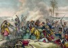 Эпизод битвы между французами и войсками Абд эль-Кадера у алжирского городка Стаовели (иллюстрация к L'Africa francese... - хронике французских колониальных захватов в Северной Африке, изданной во Флоренции в 1846 году)