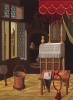 Устройство места для молитвы в протестантской церкви в Англии в эпоху Возрождения (из Les arts somptuaires... Париж. 1858 год)