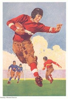 Американский футбол 1920-х годов. 