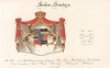 Герб ландграфов Гессен-Гомбург. Из немецкого гербовника середины XIX века