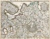 Карта Московии (Carte de Moscovie...). 1706 г. Картограф Гийом  Делиль. Заказал Андрей Артамонович Матвеев (1666-1728), сподвижник Петра I, посол в Голландии (1699-1712) и Австрии (1712-15). Репринт издали Жан Ковенс и Корнель Мортье. Амстердам, 1742