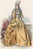 Черкесская принцесса в 1765 году. "Modes et costumes historiques", Париж, 1860.