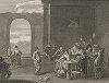 Праздник масок работы Микеланджело Черкуози. Лист из знаменитого издания Galérie du Palais Royal..., Париж, 1786