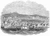 Сент-Джонс -- город в Канаде на острове Ньюфаундленд у северо-восточных берегов Северной Америки, получивший своё имя в честь Джона Кабота (1450 -- 1499 гг.), первого европейца, приплывшего в гавань (The Illustrated London News №106 от 11/05/1844 г.)