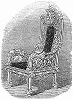 Изящное кресло, представленное на выставке британских производителей в 1848 году (The Illustrated London News №308 от 18/03/1848 г.)