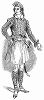 Воспитанник Итонского колледжа, переодетый в костюм, изображает жителя Греции во время фестиваля 1844 года, повторяющегося каждые три года (The Illustrated London News №109 от 01/05/1844 г.)