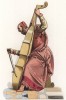 Тициан, изображённый в роли музыканта. По мотивам картины Веронезе "Брак в Кане Галилейской" (лист 51 работы Жоржа Дюплесси "Исторический костюм XVI -- XVIII веков", роскошно изданной в Париже в 1867 году)