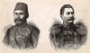 Русско-турецкая война 1877-78 гг. Генерал Ахмед Мухтар-паша (1832-1919) и генерал М.Т.Лорис-Меликов (1825-88). The war in the East. An illustrated history of the conflict between Russia and Turkey with a review of the Eastern question. Нью-Йорк, 1878