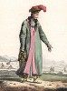 Калмычка в национальном костюме. Париж, 1819