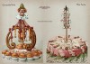 Карнвальный и "Майский" торты от мюнхенского кондитера Макса Бернхарда (в 1/2 натуральной величины)
