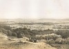 Дамаск (Le Pays d'Israel collection de cent vues prises d'après nature dans la Syrie et la Palestine par C. W. M. van de Velde. Париж. 1857 год. Лист 88)