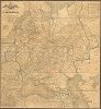 Почтовая карта Российской империи. Гравирована и печатана 1842 года при Военно-Топографическом бюро. 
