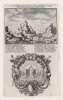 1. Аарон и Моисей 2. Столб облака на том месте, где Бог говорил с Моисеем (из Biblisches Engel- und Kunstwerk -- шедевра германского барокко. Гравировал неподражаемый Иоганн Ульрих Краусс в Аугсбурге в 1700 году)