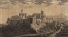 Вид на знаменитый замок Карлайл в графстве Камберленд (из A New Display Of The Beauties Of England... Лондон. 1776 г. Том 2. Лист 183)