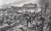 Солдаты 1-го Восточнопрусского пехотного полка в сражении при Бауцене 21 мая 1813 г. Илл. Рихарда Кнотеля, Die Deutschen Befreiungskriege 1806-15. Берлин, 1901