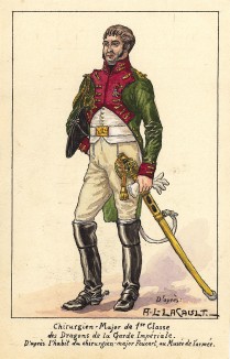 Хирург-майор 1-го класса драгунского полка французской императорской гвардии. Коллекция Роберта фон Арнольди. Германия, 1911-28
