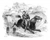 9 октября 1813 г. Гибель маршала Понятовского в водах реки Эльстер. Histoire de l’empereur Napoléon, Париж, 1840