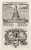 1. Вавилонская башня 2. Разделение людей на народы (из Biblisches Engel- und Kunstwerk -- шедевра германского барокко. Гравировал неподражаемый Иоганн Ульрих Краусс в Аугсбурге в 1700 году)