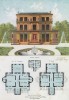 Дом в стиле Помпеи (из популярного у парижских архитекторов 1880-х Nouvelles maisons de campagne...)