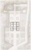 Общий план дворца Паллавичино, построенного в 1537 году архитектором Галеаццо Алесси в Генуе. Les plus beaux édifices de la ville de Gênes et de ses environs, л.1. Париж, 1845