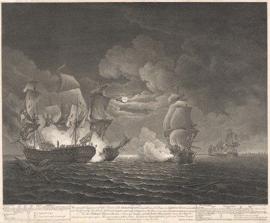 Морской бой "Сераписа", корабля Королевского флота. Сражение у мыса Фламборо-Хед - эпизод войны за независимость США. 