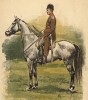 Офицер казачьего конвоя императора (из альбома литографий Armée française et armée russe, изданного в Париже в 1888 году)