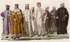 Семейство Медичи (из знаменитой работы Джулио Феррарио Il costume antico e moderno, o, storia... di tutti i popoli antichi e moderni, изданной в Милане в 1822 году (Европа. Том III))