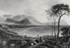 Вид на залив и замок Майнхед (лист из альбома "Галерея Тёрнера", изданного в Нью-Йорке в 1875 году)