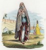Горожанка из Марокко (иллюстрация к L'Africa francese... - хронике французских колониальных захватов в Северной Африке, изданной во Флоренции в 1846 году)