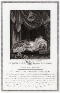 Отдых. Galérie du Palais Royal gravée d’après les tableaux des différentes еcoles... Париж, 1786