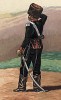1812 г. Кавалерист 19-го полка французских конных егерей. Коллекция Роберта фон Арнольди. Германия. 1911-28 гг.