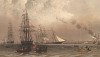 Прибытие королевской яхты в Грейвсенд, графство Кент, 7-го марта 1863 года
