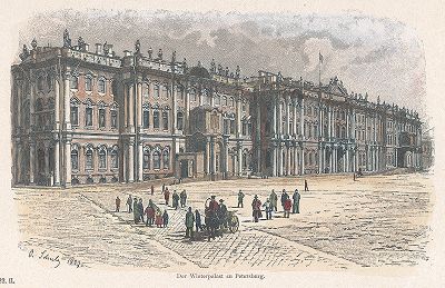 Зимний дворец в Санкт-Петербурге, Германия, 1887 год