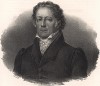 Фредерик Богислаус фон Шверин (6 октября 1764 - 9 апреля 1834), граф, депутат и председатель Риксдага (1817-18), финансист. Stockholm forr och NU. Стокгольм, 1837