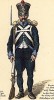 1810 г. Солдат 5-го хорватского полка иллирийских егерей Великой армии Наполеона. Коллекция Роберта фон Арнольди. Германия, 1911-29